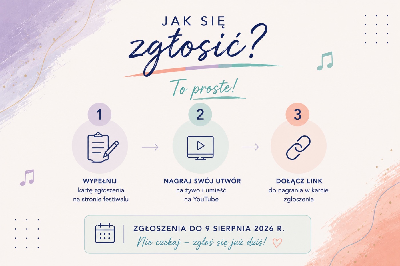 „Talenty Wokalne” — VI Ogólnopolski Festiwal Piosenki Online — plansza 6 z 6
