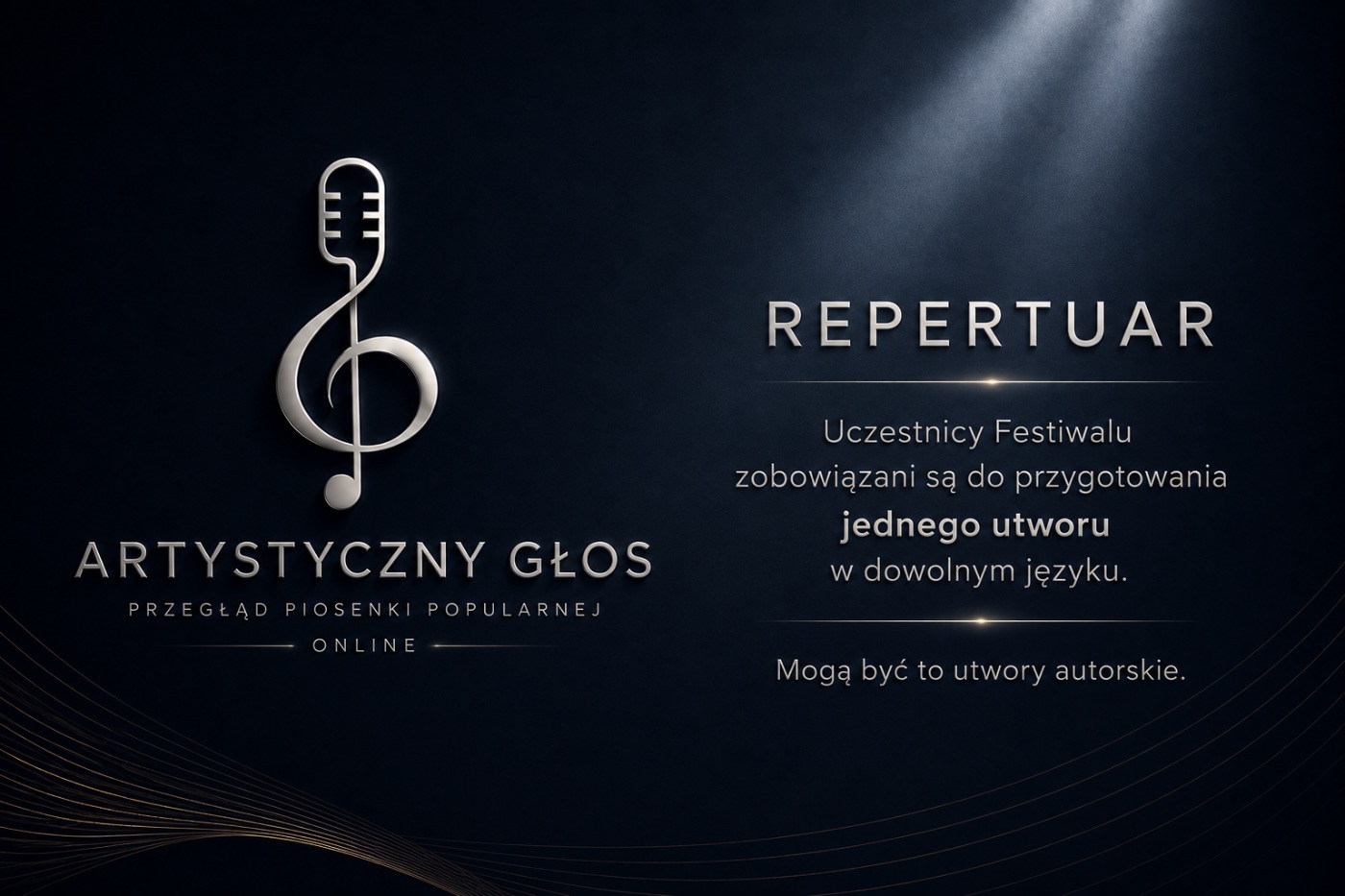 „Artystyczny Głos” — Przegląd Piosenki Popularnej Online — plansza 2 z 3