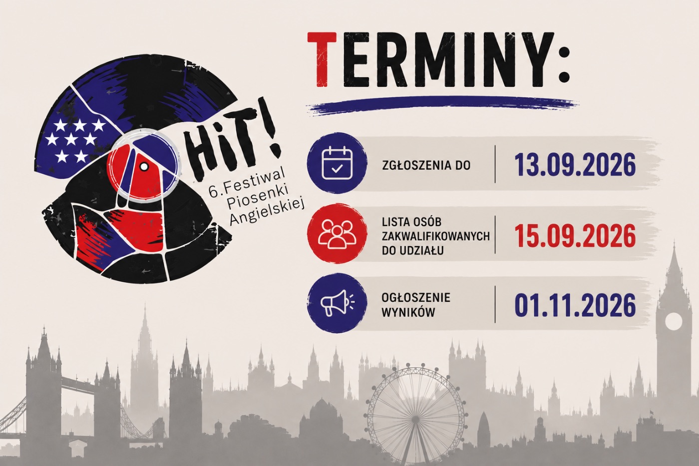 „Hit!” — 6. Festiwal Piosenki Angielskiej — plansza 3 z 4